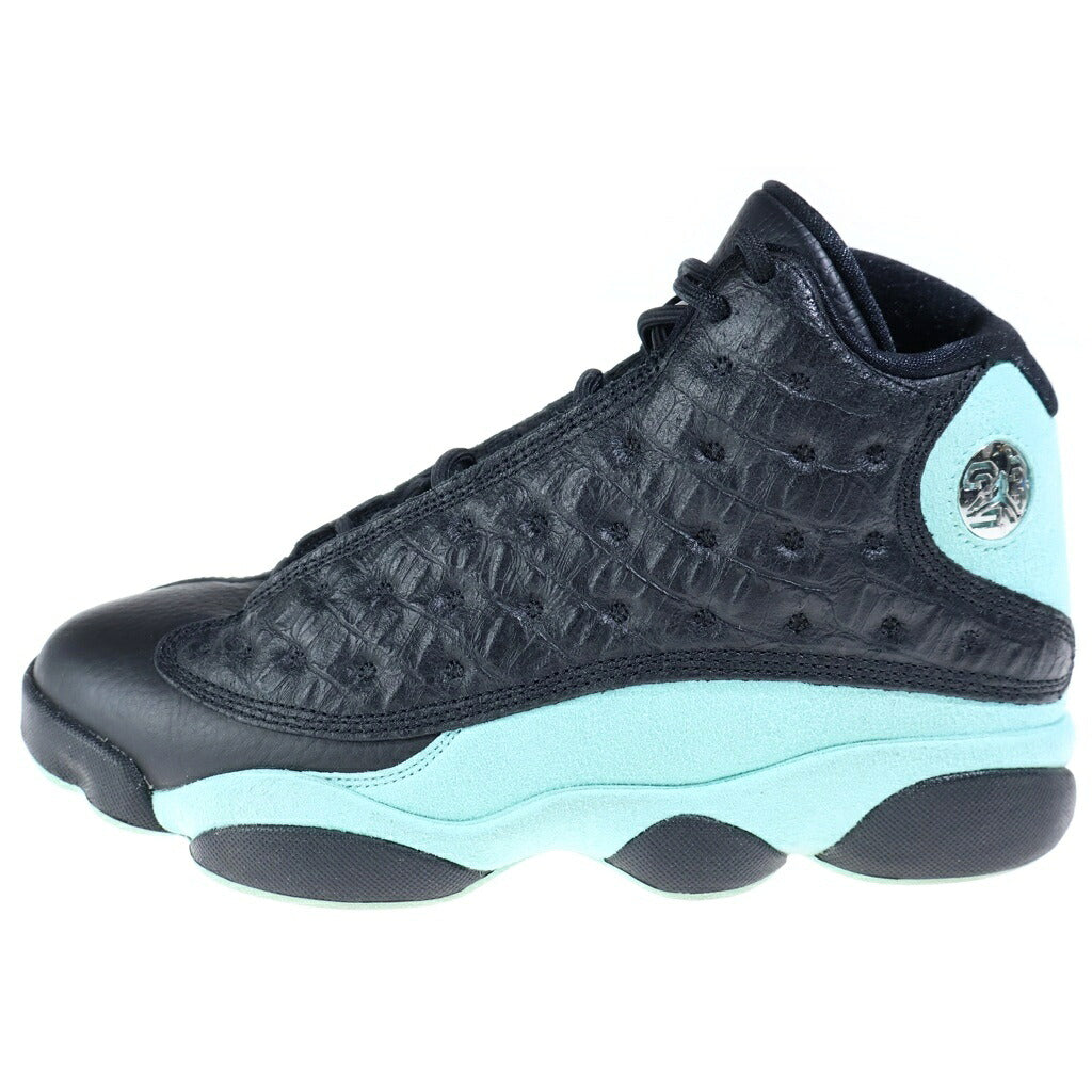 NIKE(ナイキ) AIR JORDAN 13 ISLAND GREEN エアジョーダン アイランドグリーン ハイカットスニーカー ブラック/グリーン US9/27cm 414571-030