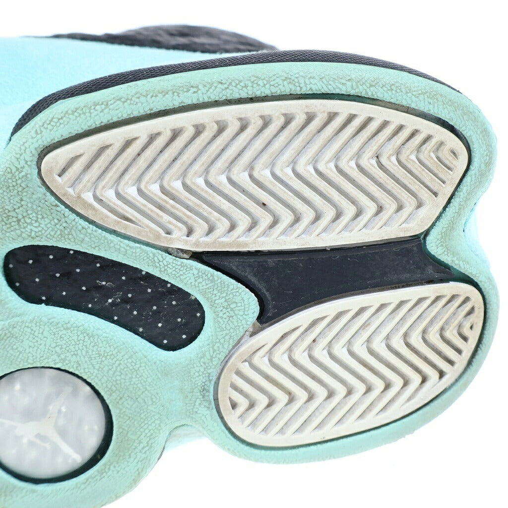 NIKE(ナイキ) AIR JORDAN 13 ISLAND GREEN エアジョーダン アイランドグリーン ハイカットスニーカー ブラック/グリーン US9/27cm 414571-030