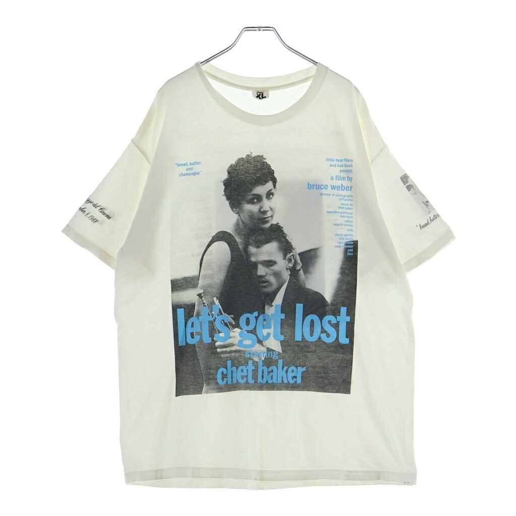 WEBER(ウェーバー) Let's get Lost (Poster art2) フォトプリントTシャツ ホワイト