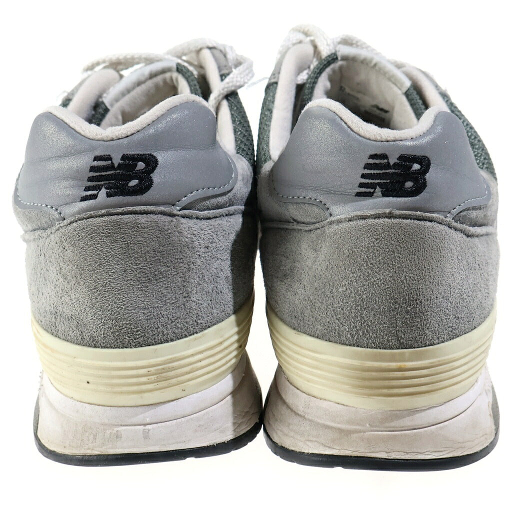 New Balance(ニューバランス) Ice Gray レザー ローカットスニーカー アイスグレー US9.5/27.5cm M1400GJ