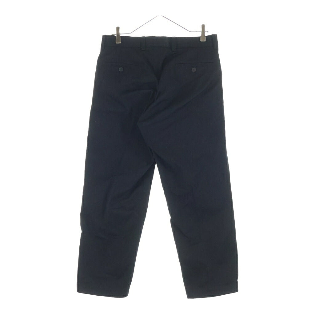 eYe COMME des GARCONS JUNYA WATANABE MAN(アイ コム デ ギャルソン ジュンヤ ワタナベ マン) 23SS AD2022 ×BROOKS BROTHERS ブルックスブラザーズ ジップフライ ワイドチノパンツ ブラック WK-P909
