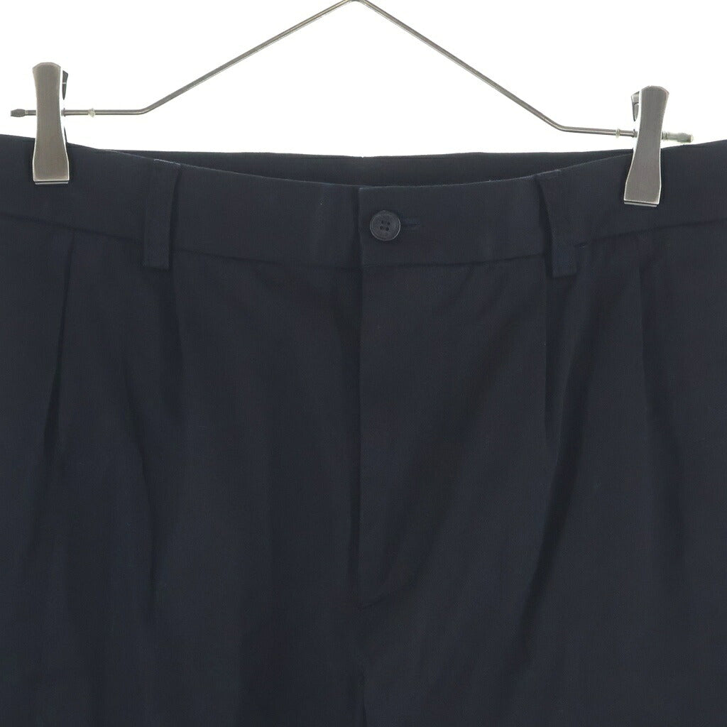 eYe COMME des GARCONS JUNYA WATANABE MAN(アイ コム デ ギャルソン ジュンヤ ワタナベ マン) 23SS AD2022 ×BROOKS BROTHERS ブルックスブラザーズ ジップフライ ワイドチノパンツ ブラック WK-P909