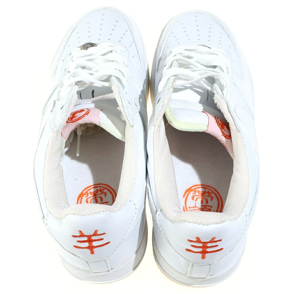 NIKE(ナイキ) 【観賞用 2002年製】 AIR FORCE 1 YEAR OF THE GOAT エアフォース1 干支 羊 ローカットスニーカー ホワイト US9/27cm 306146-141