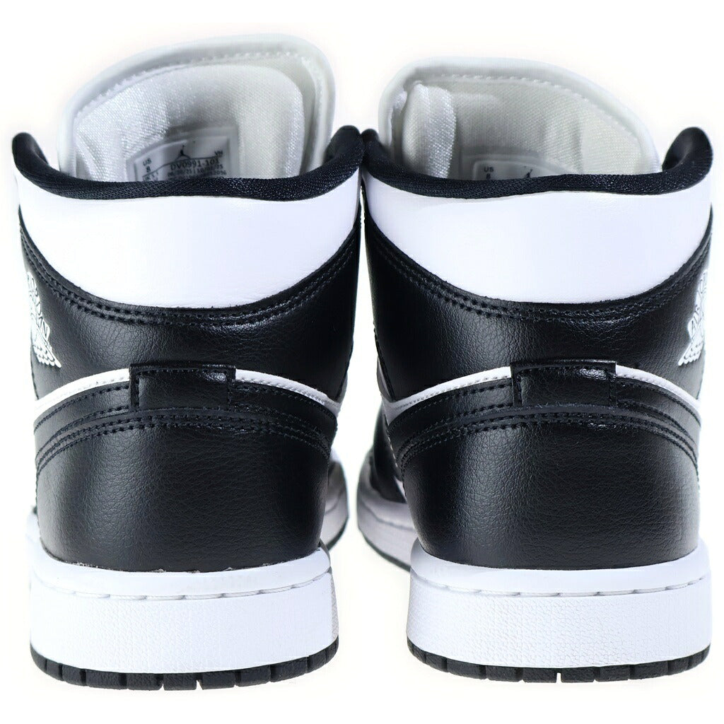 NIKE(ナイキ) WMNS AIR JORDAN MID ウィメンズ エアジョーダン 1 ミッドカットスニーカー ブラック/ホワイト US8/25cm DV0991-100