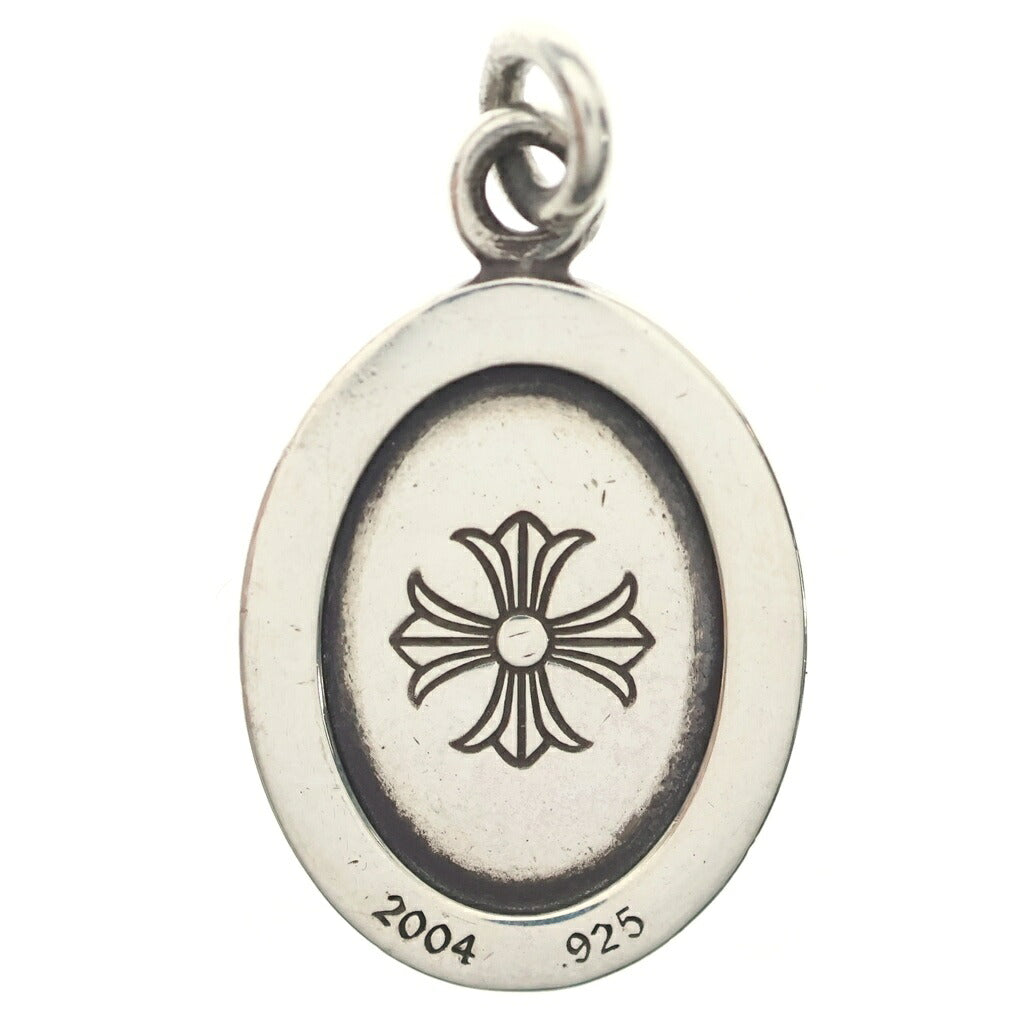 CHROME HEARTS(クロムハーツ) ANGEL MEDAL OVAL オーバルエンジェルメダル ペンダントトップ シルバー BCA207