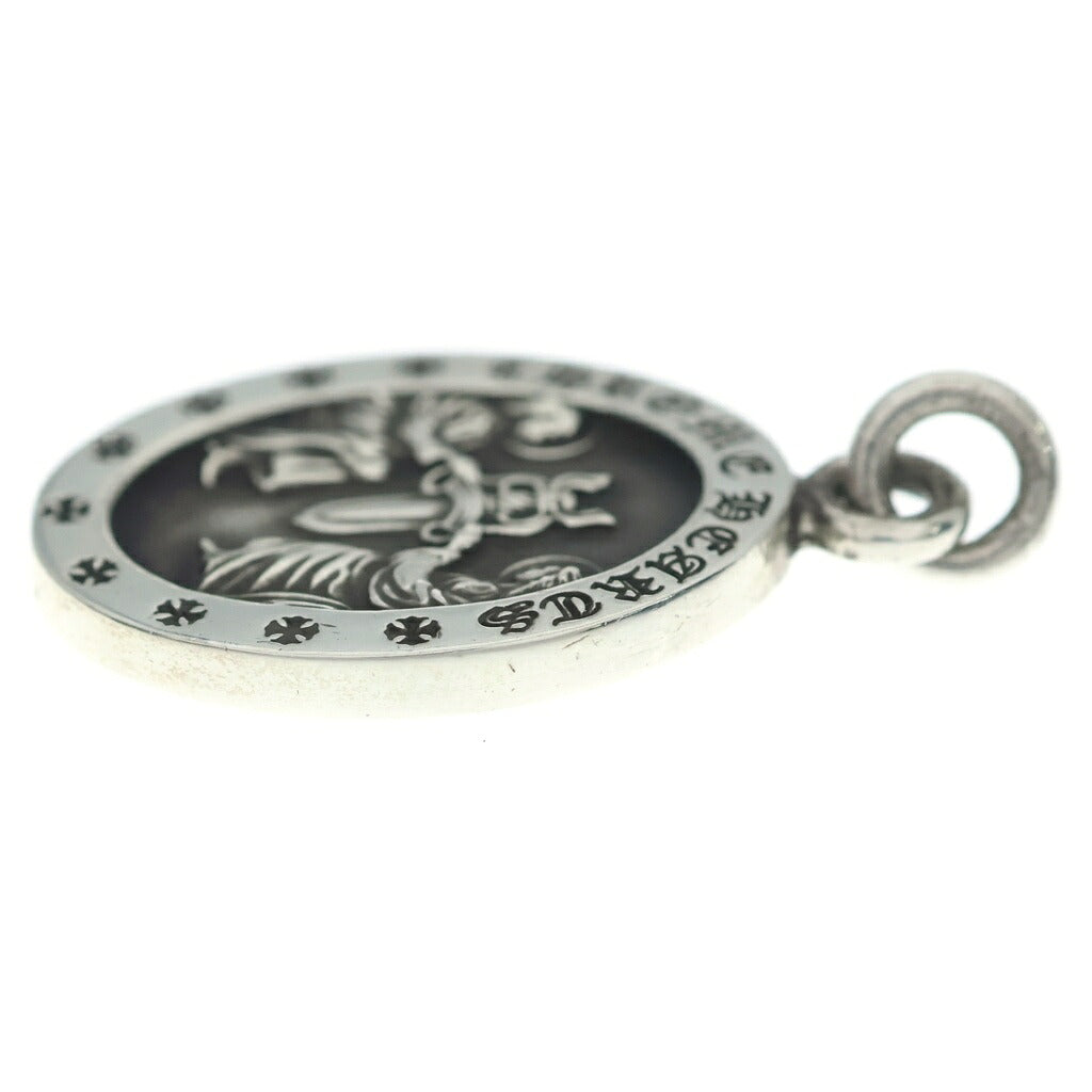 CHROME HEARTS(クロムハーツ) ANGEL MEDAL OVAL オーバルエンジェルメダル ペンダントトップ シルバー BCA207