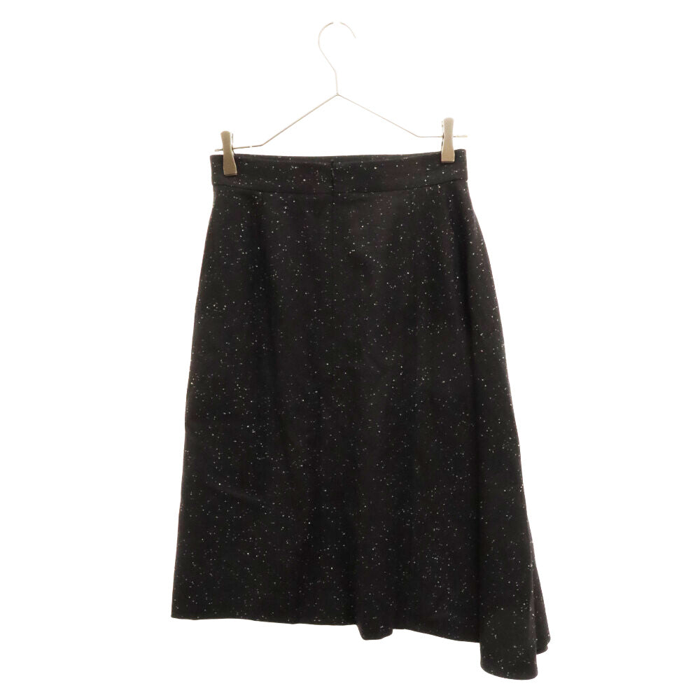 ESCADA(エスカーダ) ネップデザインウール混スカート ブラック レディース