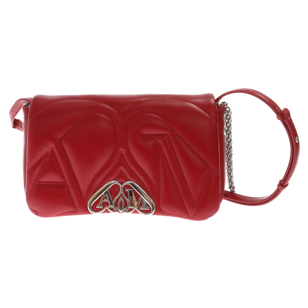 Alexander McQueen(アレキサンダーマックイーン) THE SEAL ザ シール レザーショルダーバッグ