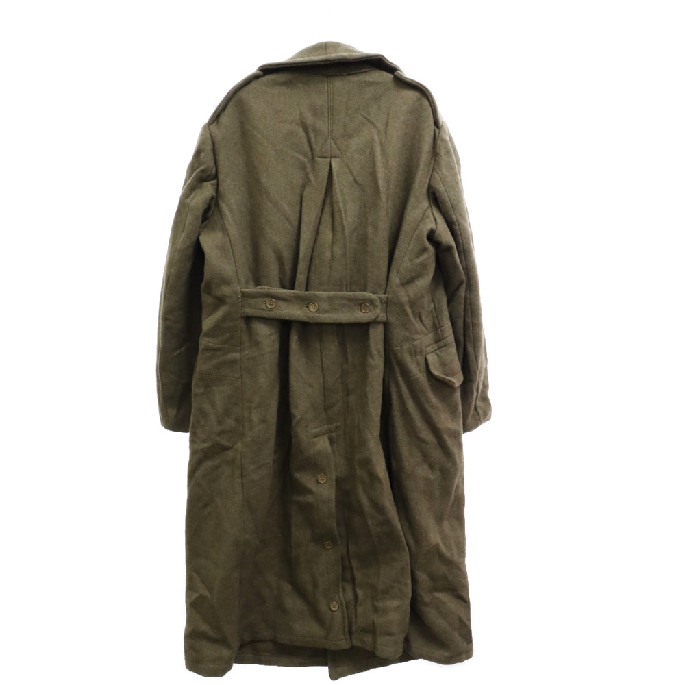 VINTAGE(ヴィンテージ) 50s ギリシャ軍 メルトン ウールダブルコート ビンテージ カーキ