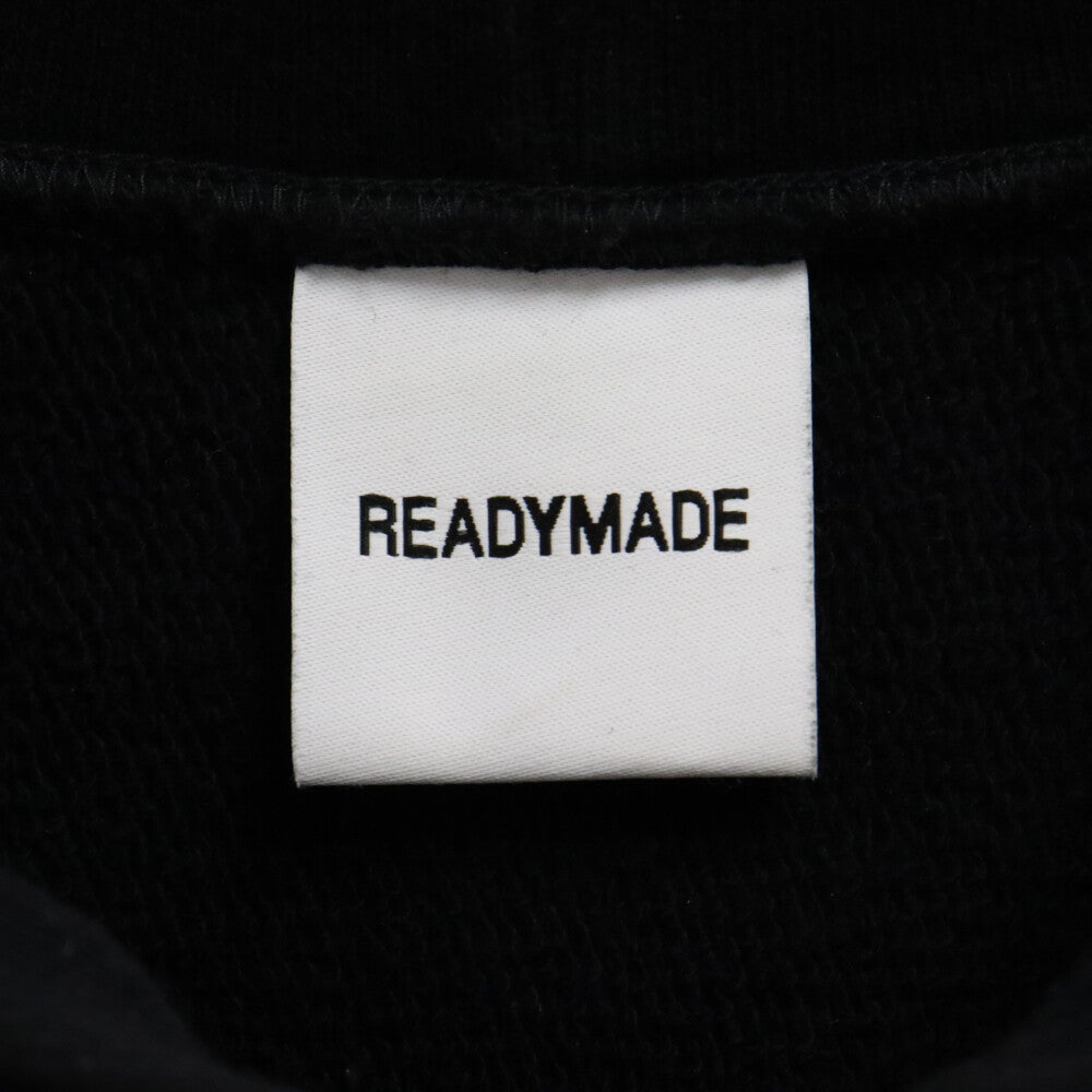 READY MADE(レディメイド) PIONCHAM SWEAT HOODIE 刺繍 フーディ スウェット プルオーバーパーカー ブラック RE‐CO‐BK‐00‐00‐196