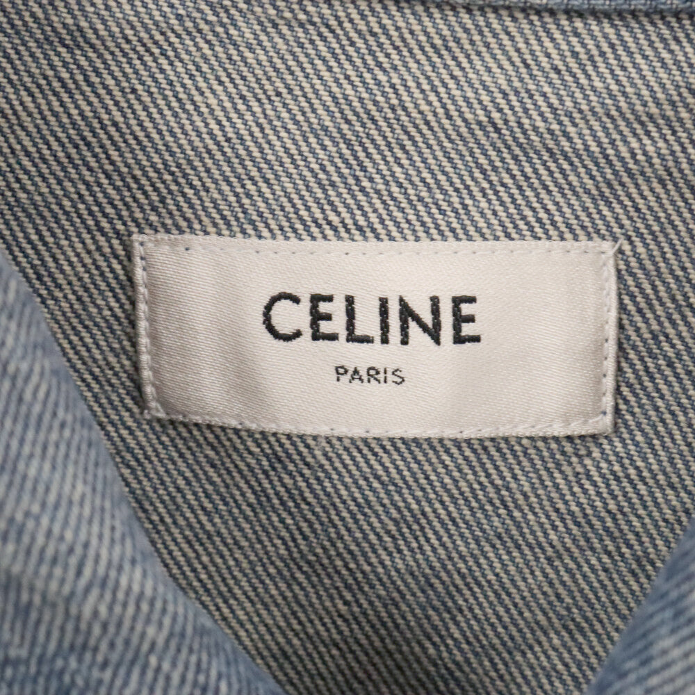 CELINE(セリーヌ) BOY DOLL DENIM JACKET ボーイドール デニムジャケット インディゴ 2Q544066S
