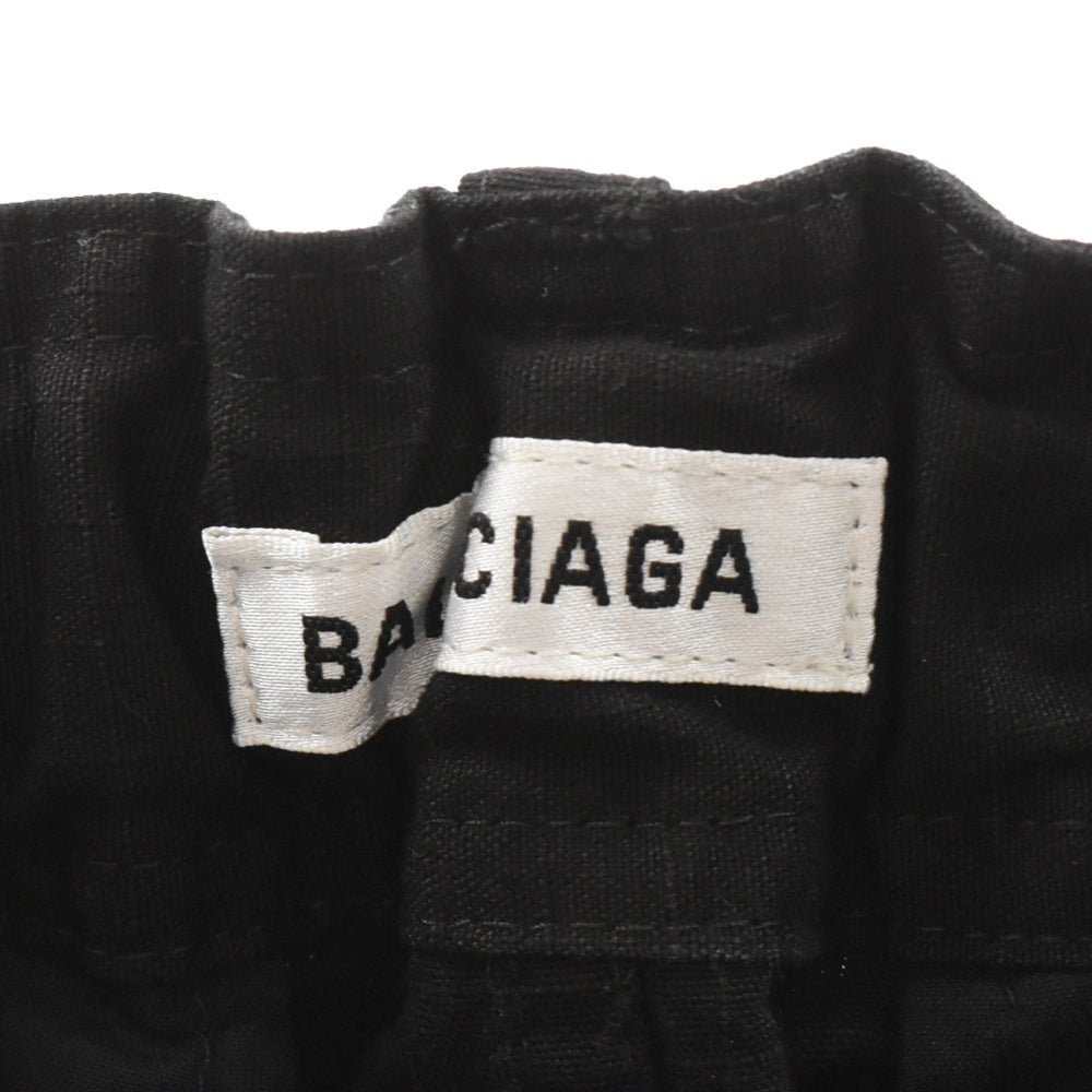BALENCIAGA(バレンシアガ) リップストップカーゴスカート ブラック 680307 TKP27