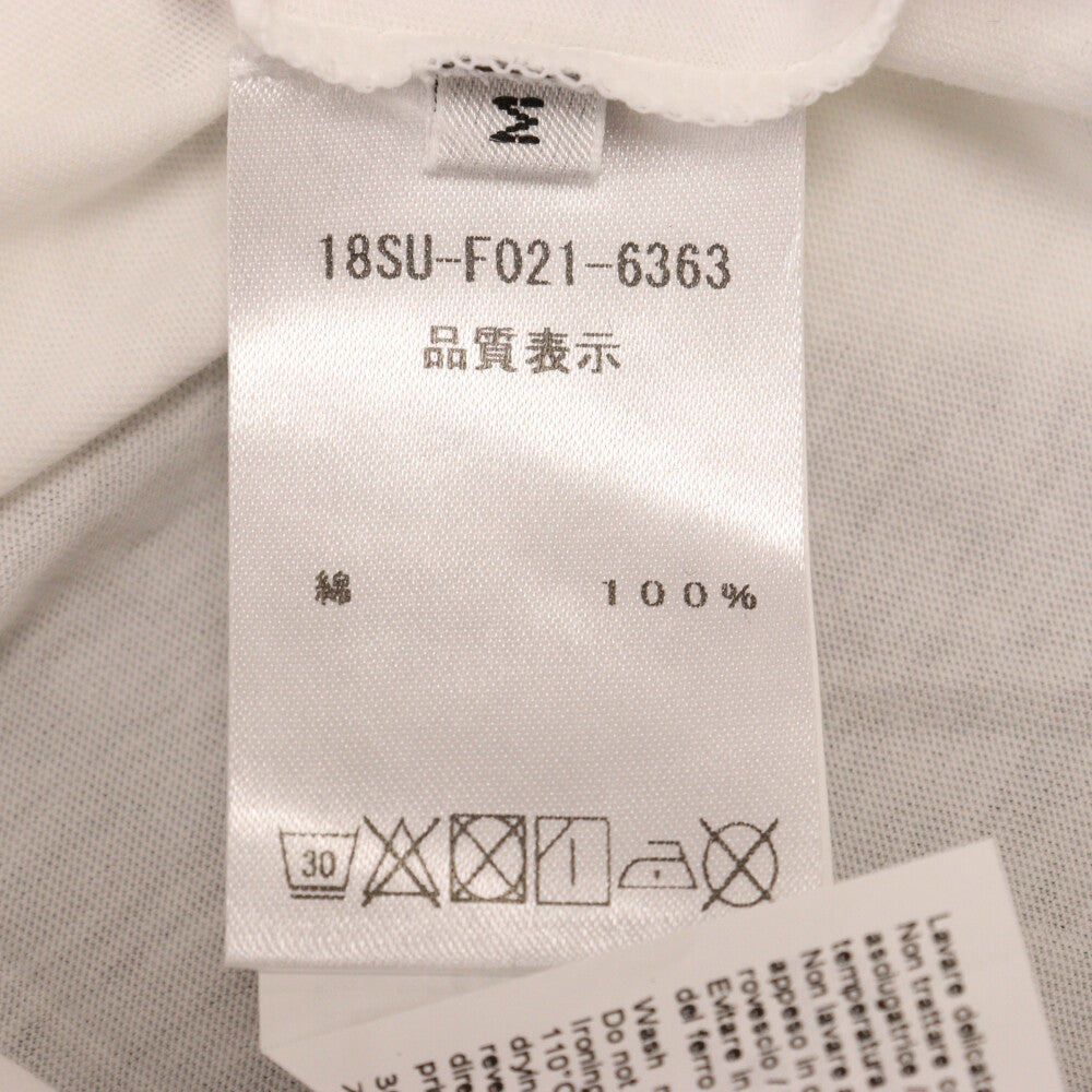 N21 numero ventuno(ヌメロ ヴェントゥーノ) ロゴプリント 半袖Tシャツ ホワイト