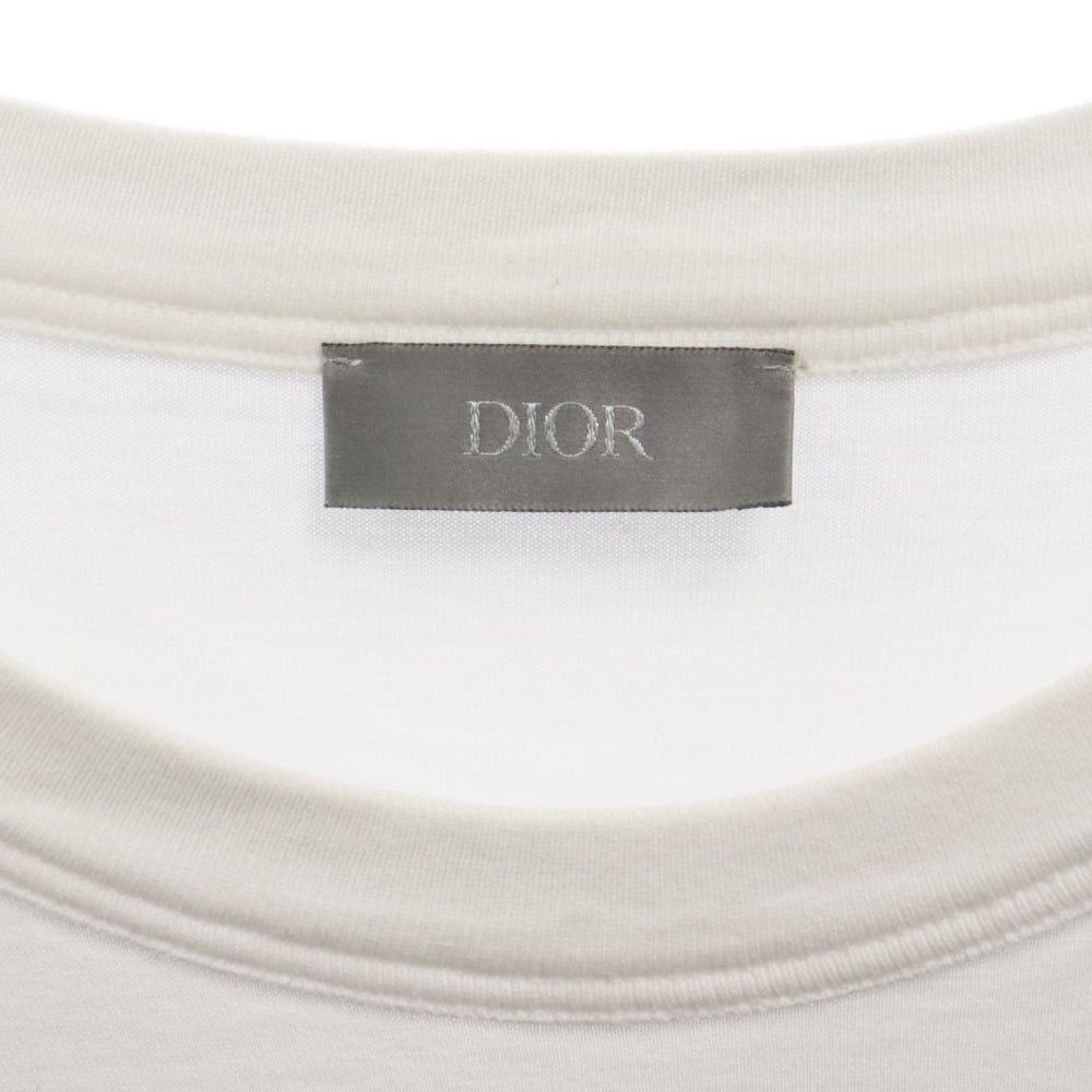 DIOR(ディオール) 21SS ATELIER Tee アトリエ ロゴプリント半袖Tシャツ ホワイト 043J615A0589