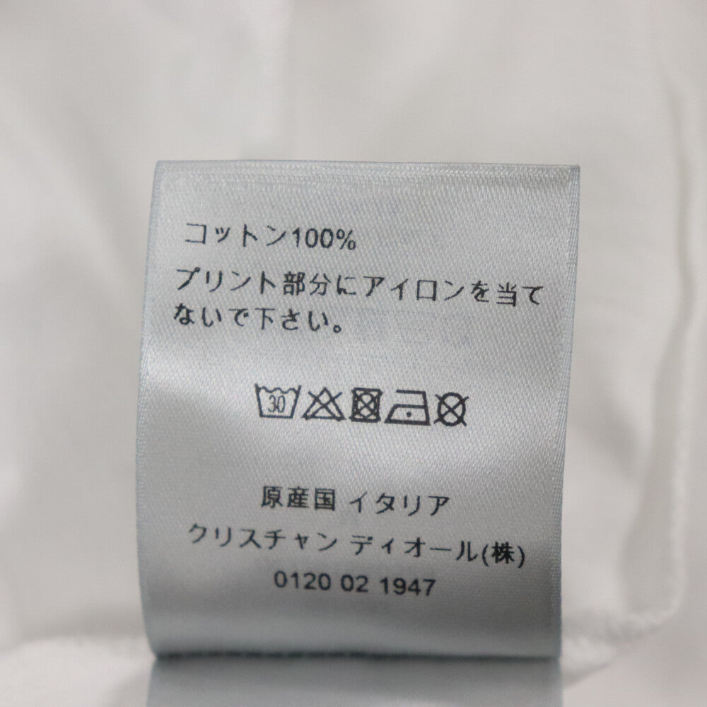 DIOR(ディオール) 21SS ATELIER Tee アトリエ ロゴプリント半袖Tシャツ ホワイト 043J615A0589