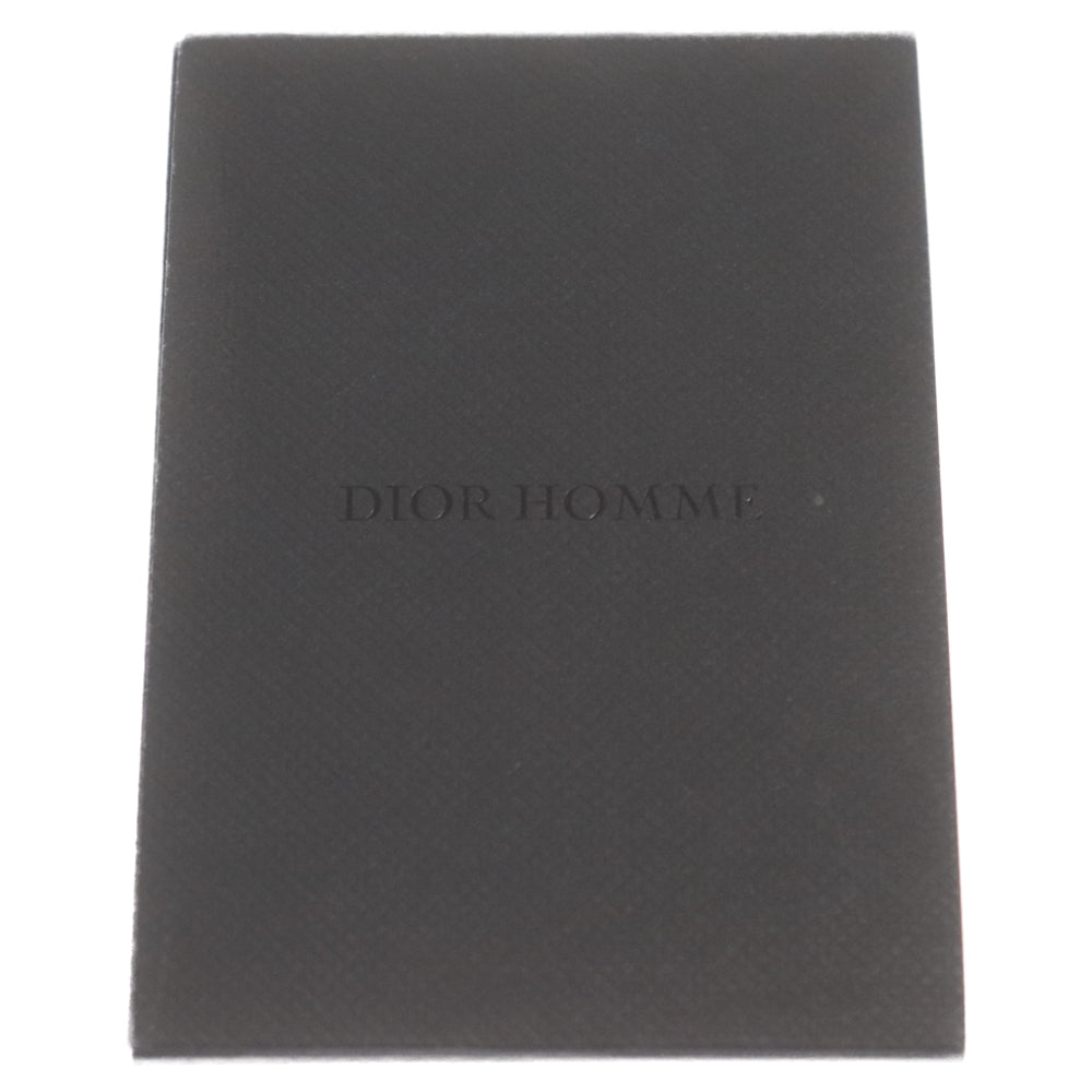 Dior HOMME(ディオールオム) ロゴ型押し レザートートバッグ ハンドバッグ ブラック 22-BO-0166