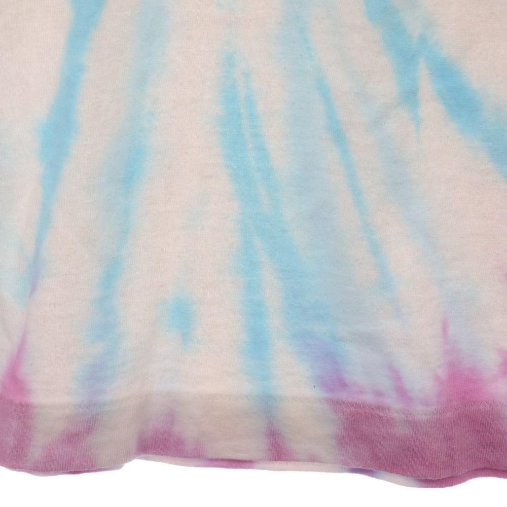 SAINT MICHAEL(セントマイケル) 24SS ×LASTMAN DOOR WRLD TDYE ラストマン タイダイプリント半袖Tシャツ カットソー マルチ SM-YS8-0000-C46