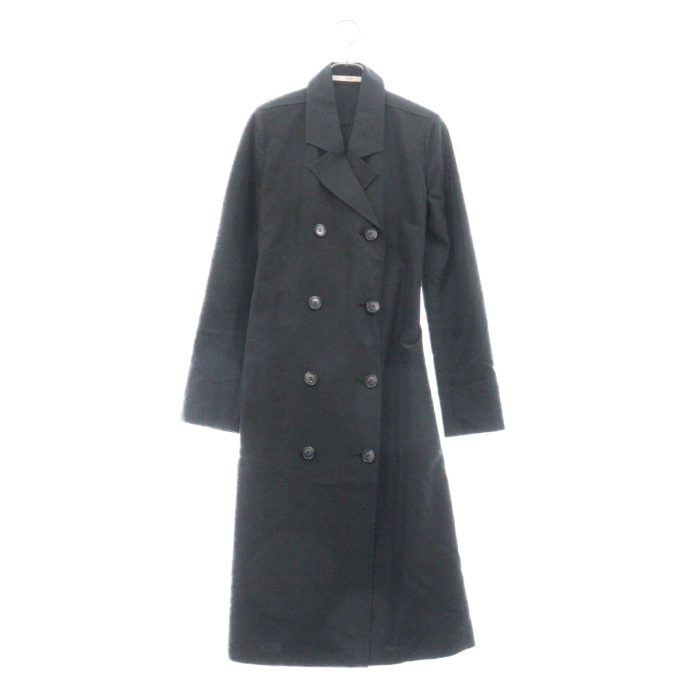 MOUSSY(マウジー) 4Bステンカラーロングコート ブラック レディース 0225AF30-5040