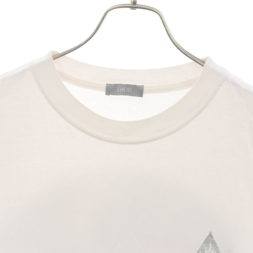 DIOR(ディオール) 23AW ASTERO アステロ バックプリント 半袖Tシャツ カットソー ホワイト 393J696D0817