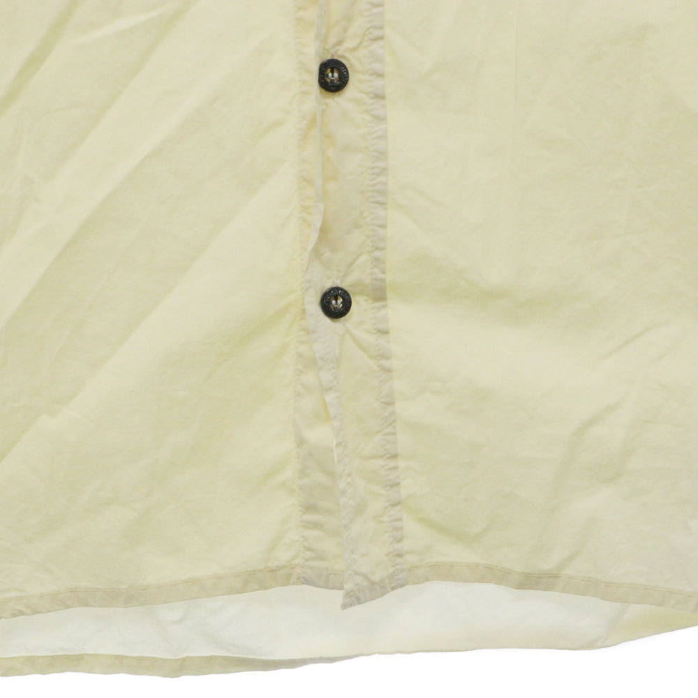 STONE ISLAND(ストーンアイランド) 13SS ポケット付き コットン 長袖シャツ イエロー 58151F102