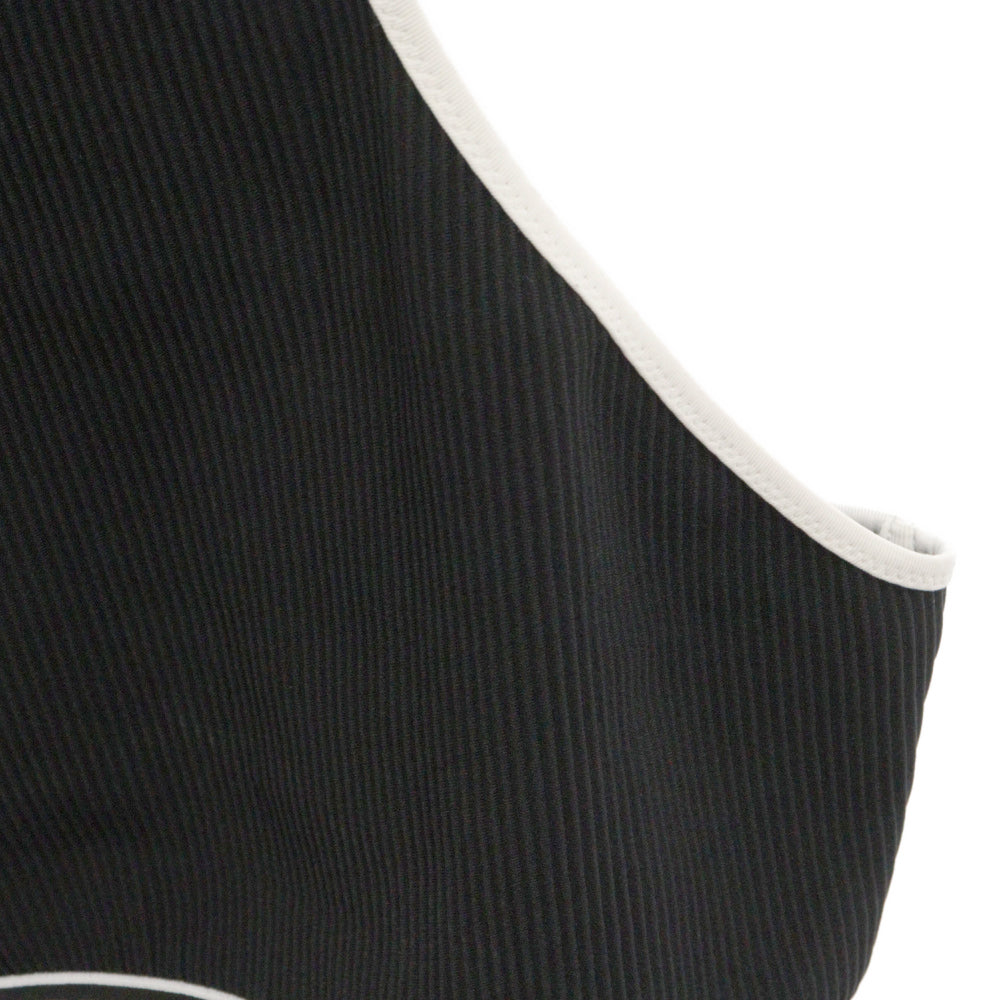 OFF-WHITE(オフホワイト) 18AW CROP TURTLENECK TOP クロップ タートルネック ノースリーブ タンクトップ ブラック レディース OWAD065F18B85065