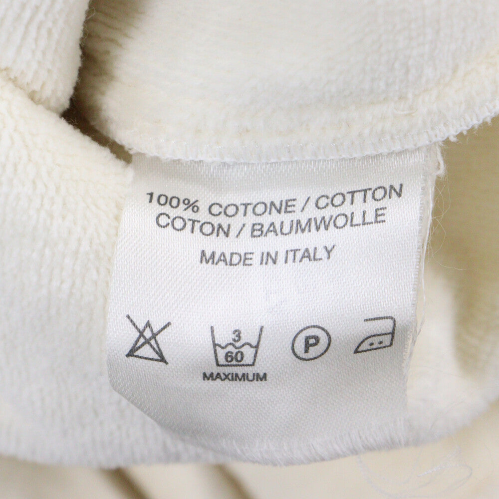 HERMES(エルメス) シェーヌダンクル金具 コットン パイル地 コート ホワイト レディース