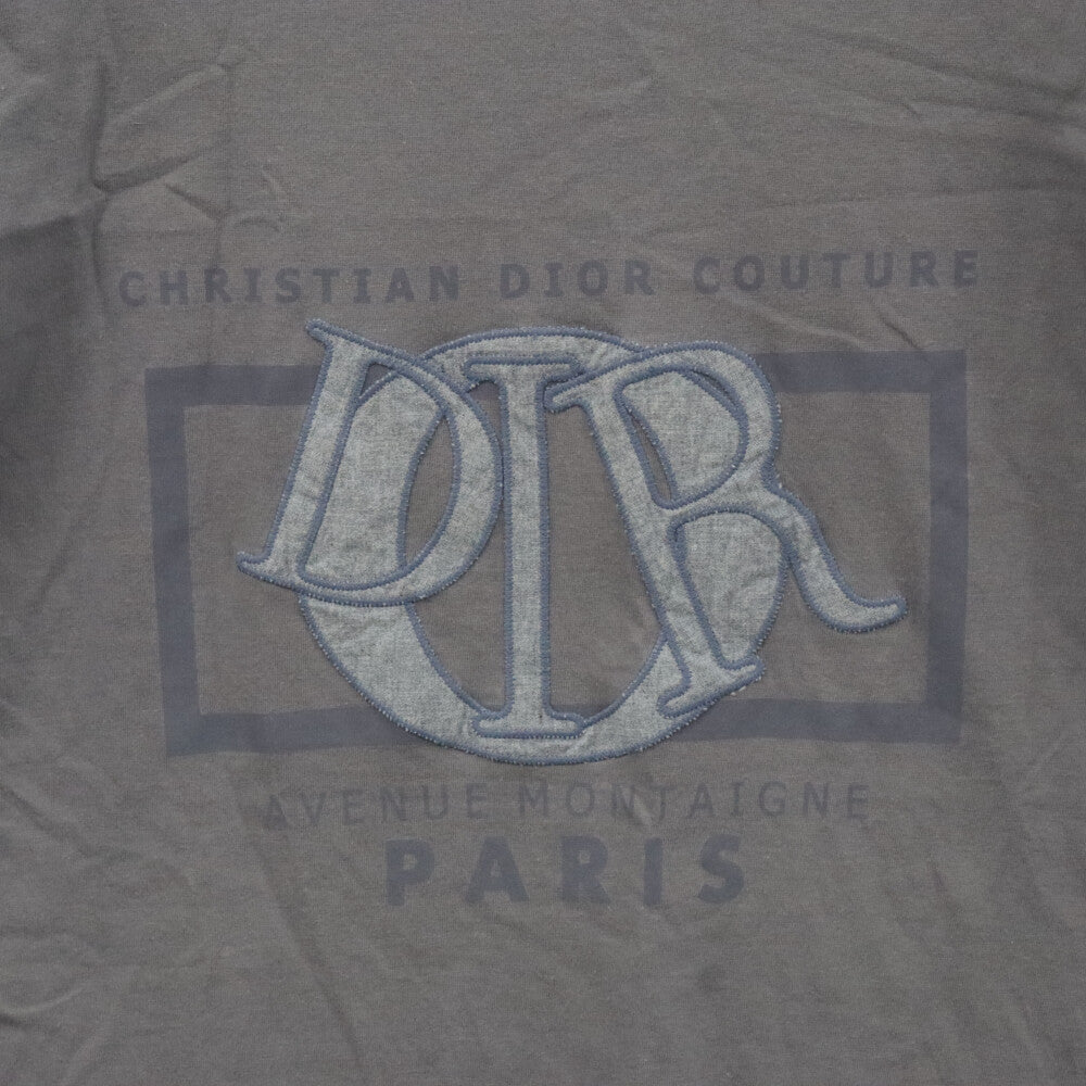 DIOR(ディオール) 24SS チャームロゴ 半袖Tシャツ カットソー ネイビー 493J642A0817