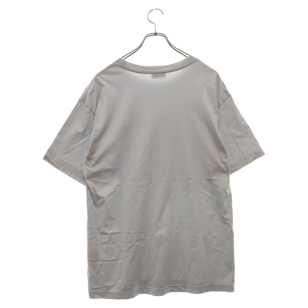 DIOR(ディオール) 24SS ハートロゴ刺繍 半袖Tシャツ カットソー ブルー 493J696E0677