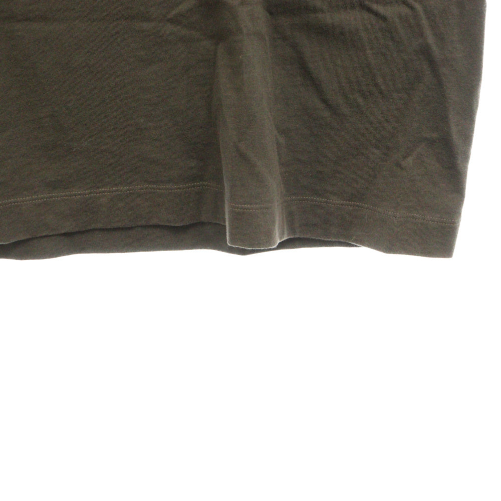 FOG Essentials(エフオージー エッセンシャルズ) フロント ラバーロゴ 半袖Tシャツ ダークブラウン