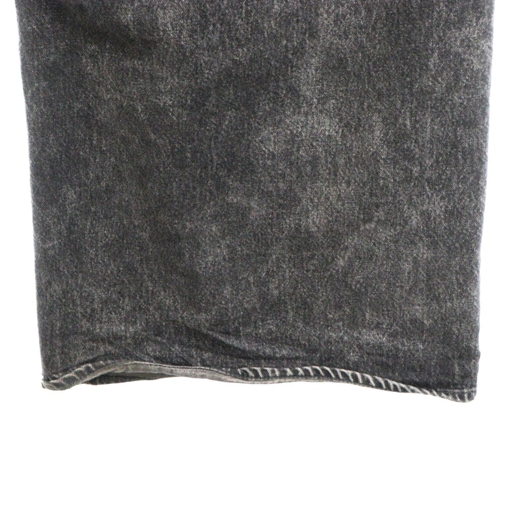 CELINE(セリーヌ) 22SS ELEPHANT JEANS フレアレッグエレファントジーンズ バギーデニムパンツ ブラック 2N644573Q