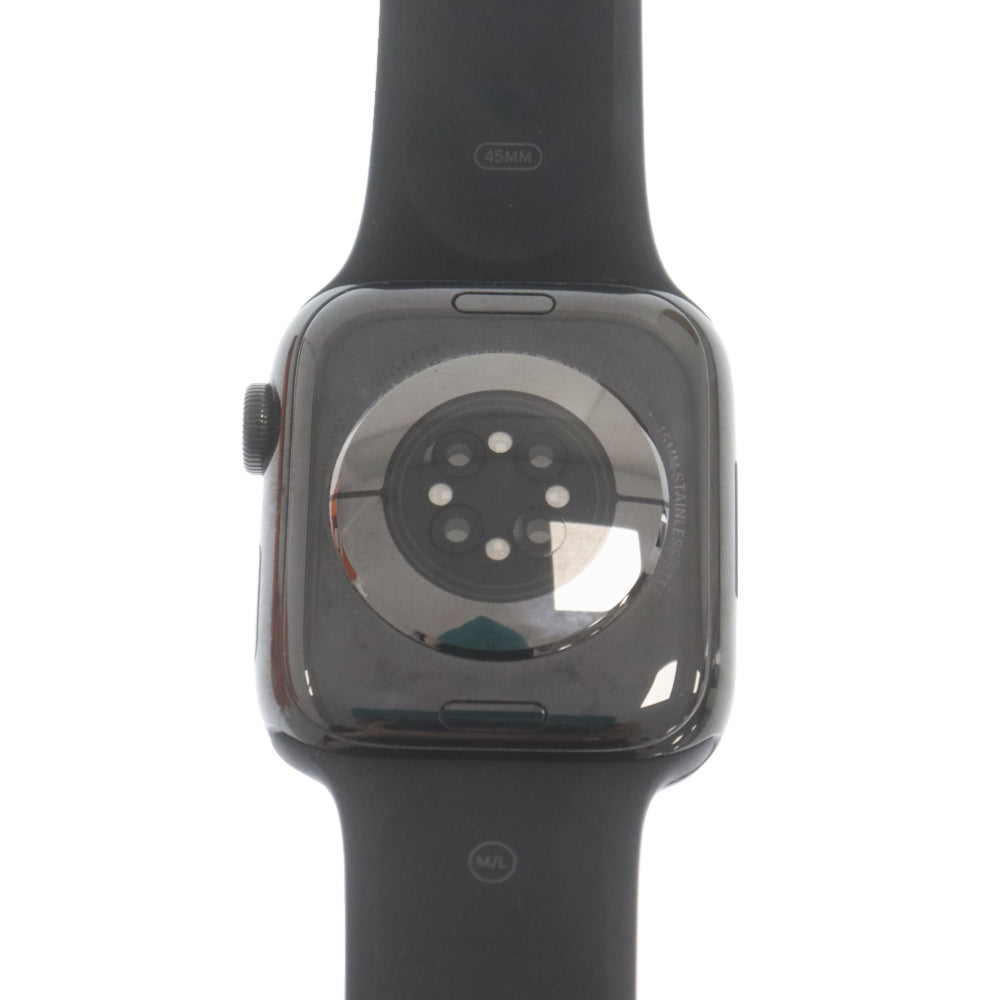 HERMES(エルメス) Apple Watch 45mm GPS/Cellular アップルウォッチ エルメス シリーズ8 ステンレスモデル レザーバンド WR-50M MNNY3J/A Z刻印
