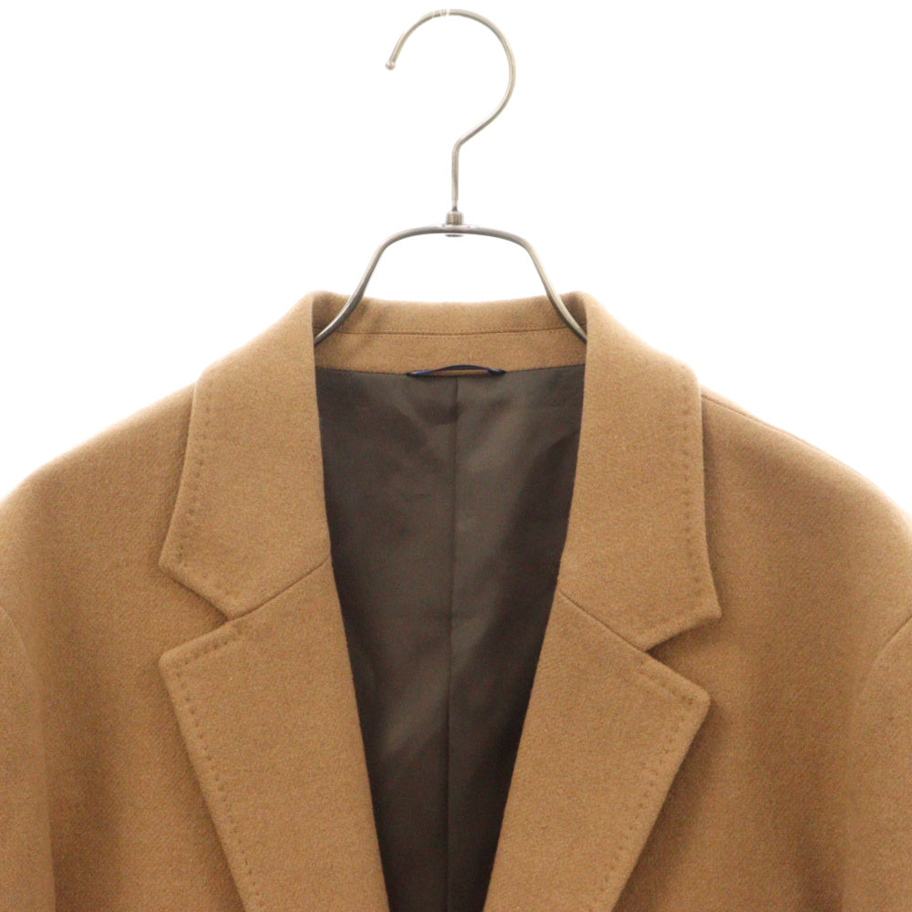 jun hashimoto(ジュンハシモト) 14AW 3D CHESTER COAT カシミヤ混 ウールチェスターコート キャメル COT1301010