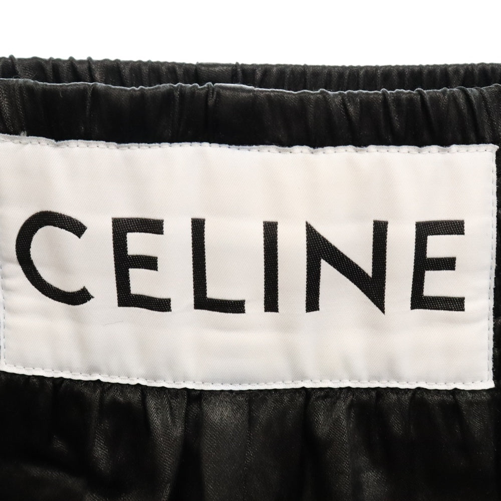 CELINE(セリーヌ) サテン ボクシング リラックス パンツ ブラック 2P698199Q