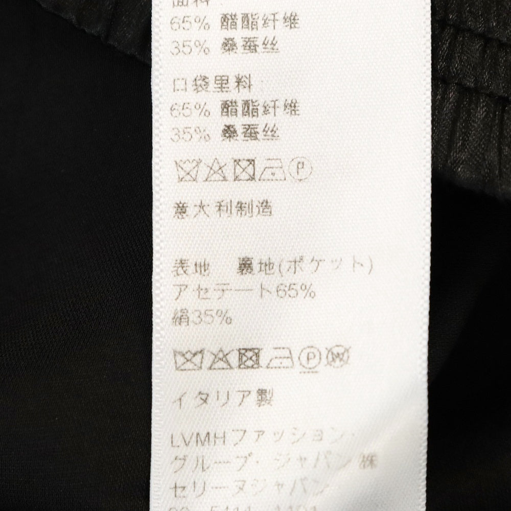 CELINE(セリーヌ) サテン ボクシング リラックス パンツ ブラック 2P698199Q