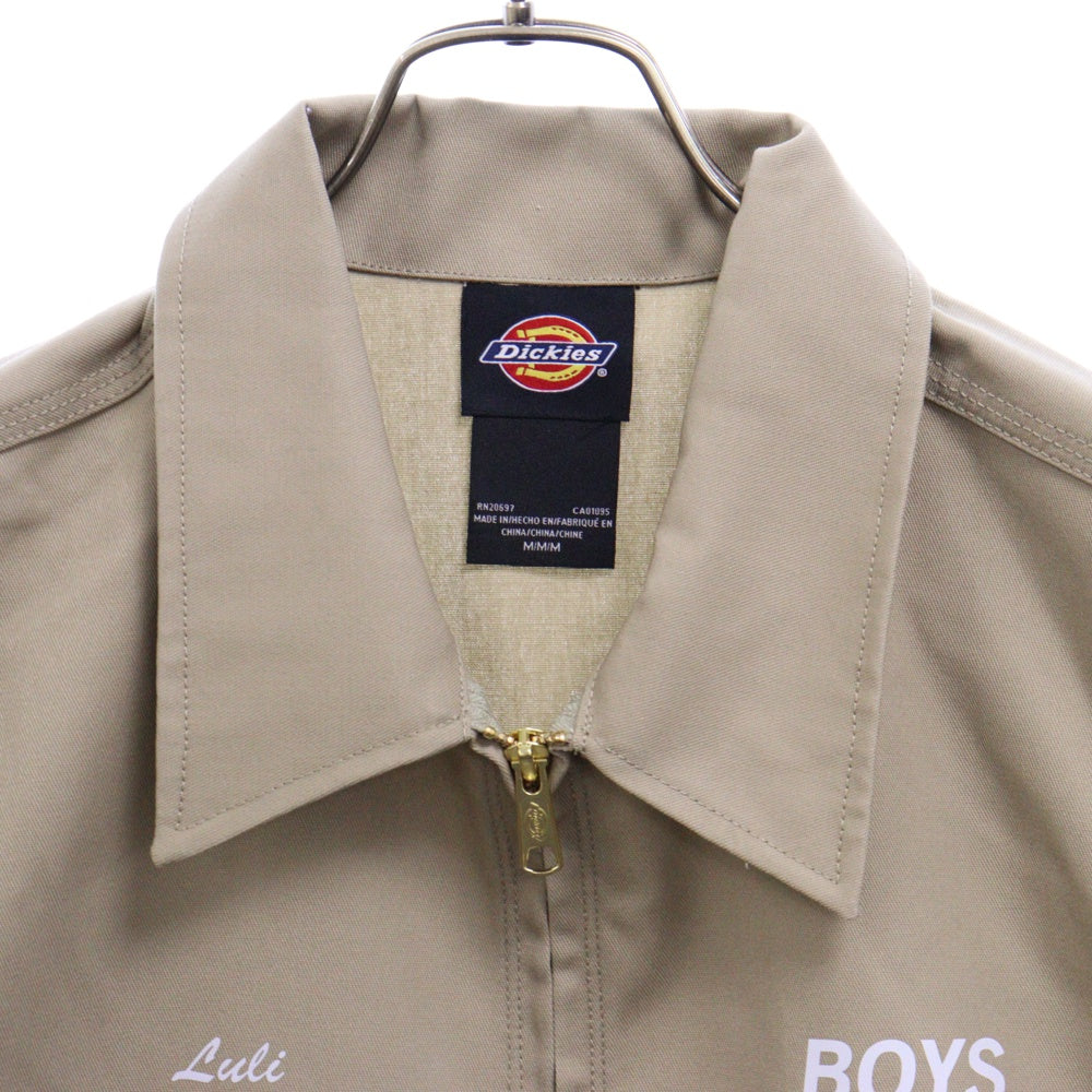 Dickies(ディッキーズ) × BOYS OF SUMMER EISENHOWER JACKET ボーイズオブサマー アイゼンハワー ジャケット ジップアップジャケット ベージュ