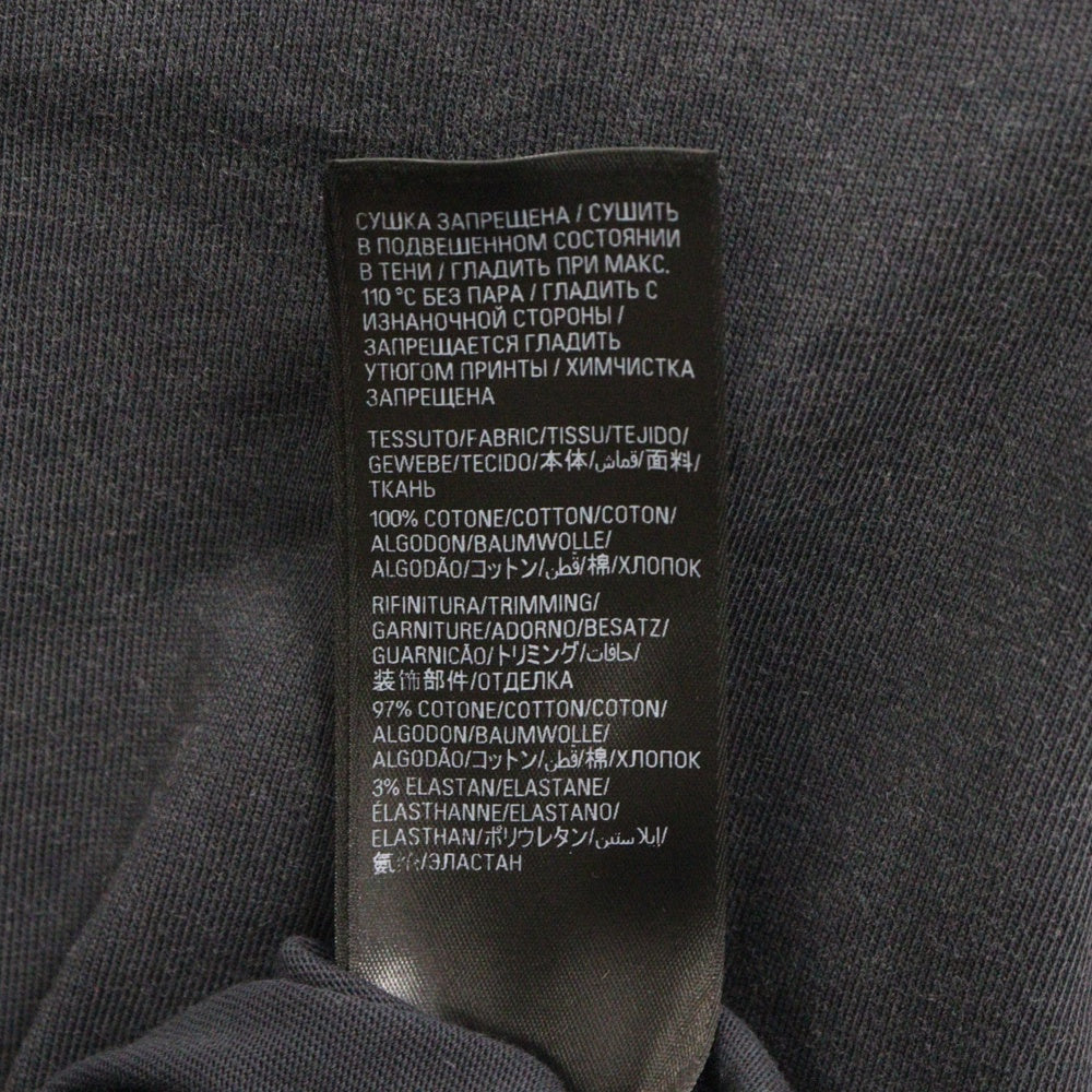 BALENCIAGA(バレンシアガ) フロントプリント ヴィンテージ加工オーバーサイズTシャツ 764235 TPVM8