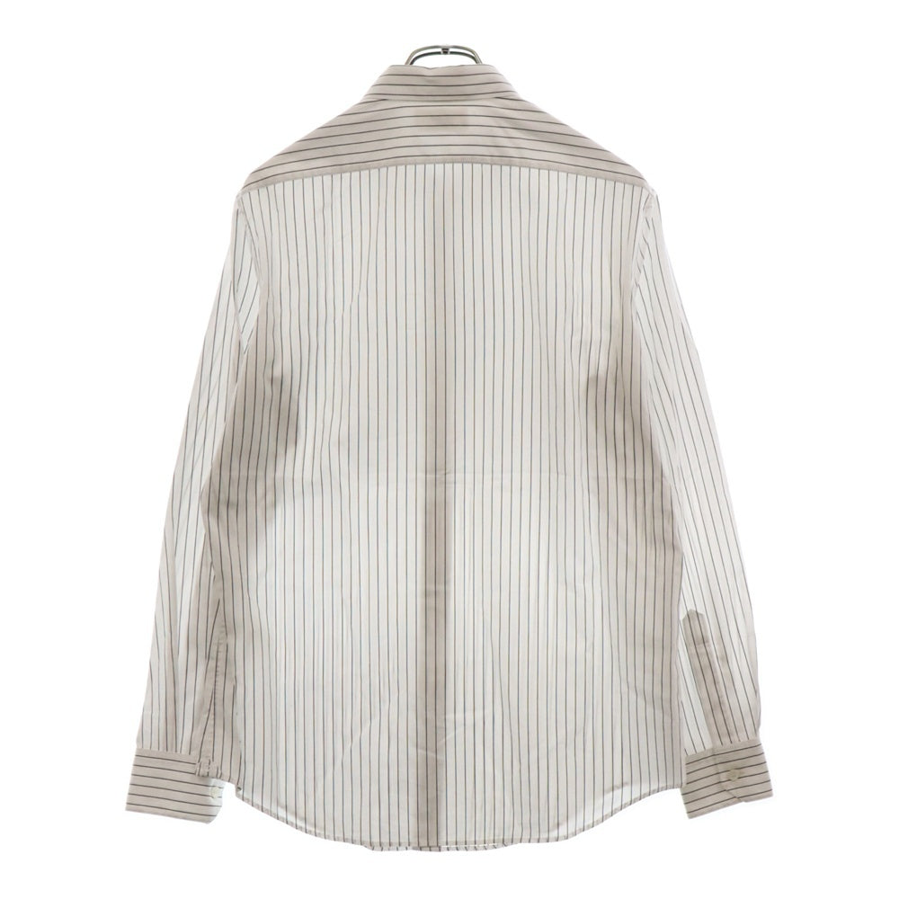 CELINE(セリーヌ) ストライプコットン長袖シャツ ホワイト 2C028023F