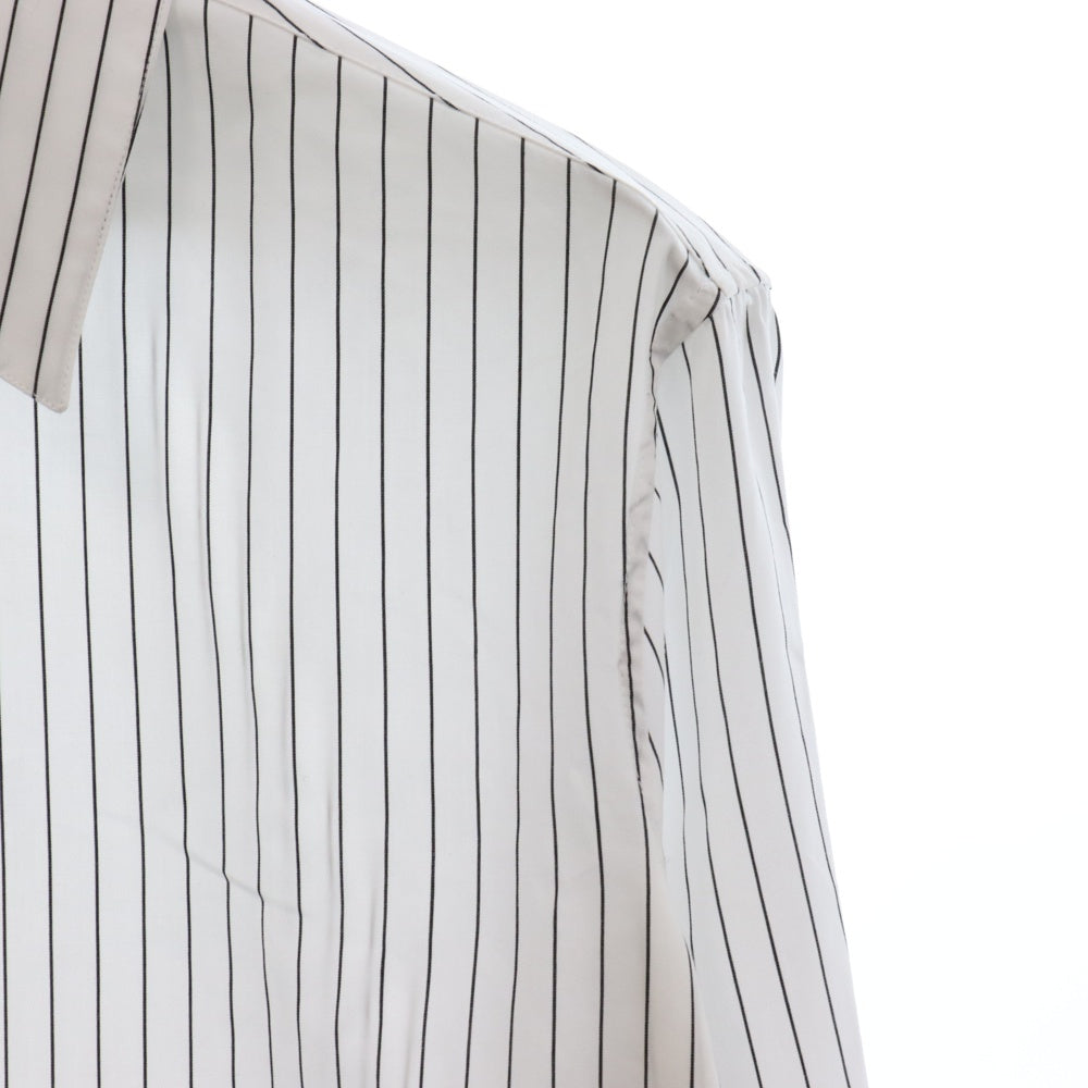 CELINE(セリーヌ) ストライプコットン長袖シャツ ホワイト 2C028023F