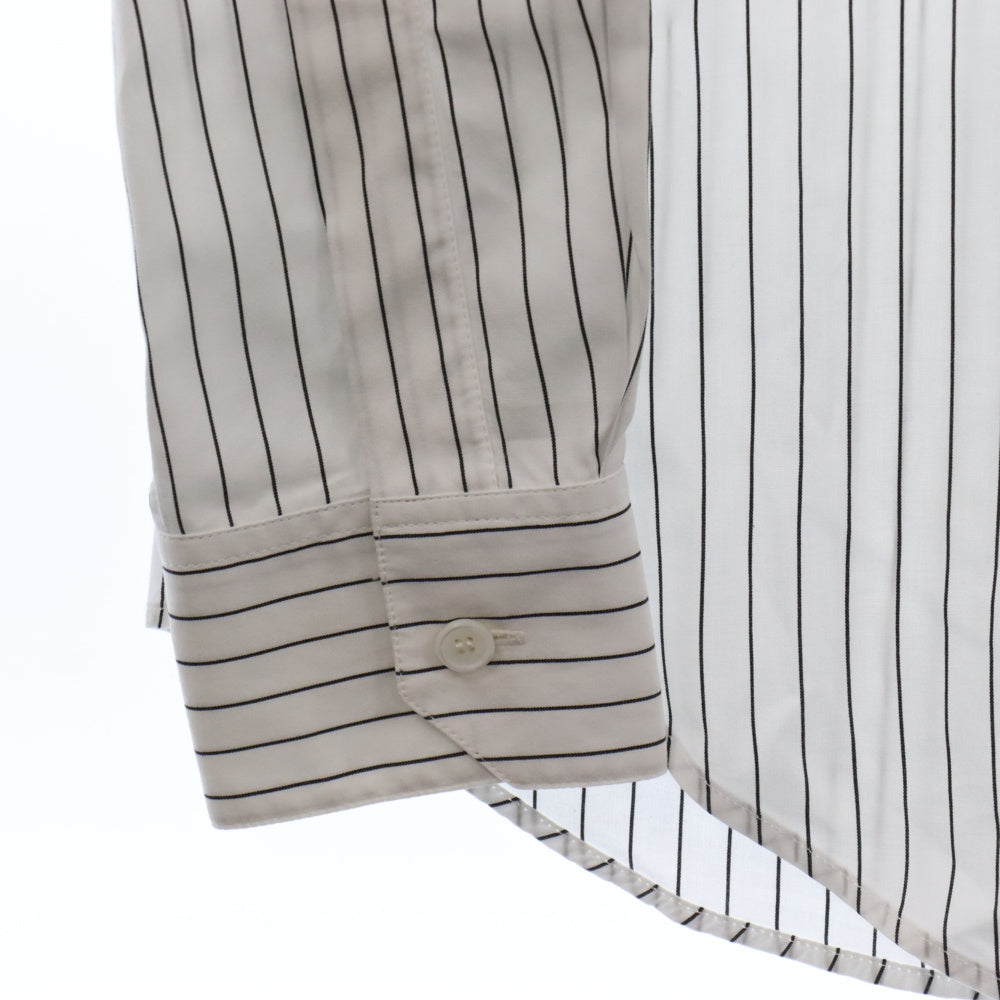 CELINE(セリーヌ) ストライプコットン長袖シャツ ホワイト 2C028023F