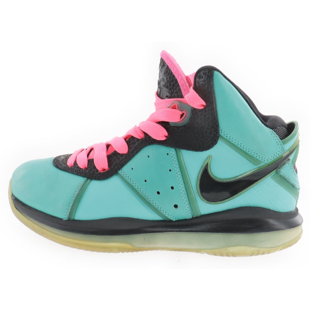 NIKE(ナイキ) LEBRON 8 SOUTH BEACH レブロン 8 サウスビーチ ハイカットスニーカー ブルー 417098-401 US8/26cm