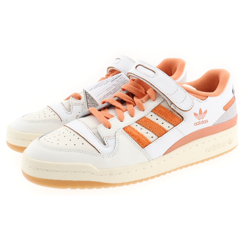 adidas(アディダス) FORUM LOW PREMIUM フォーラム プレミアム ローカットスニーカー ホワイト/オレンジ US10.5/28.5cm G57966