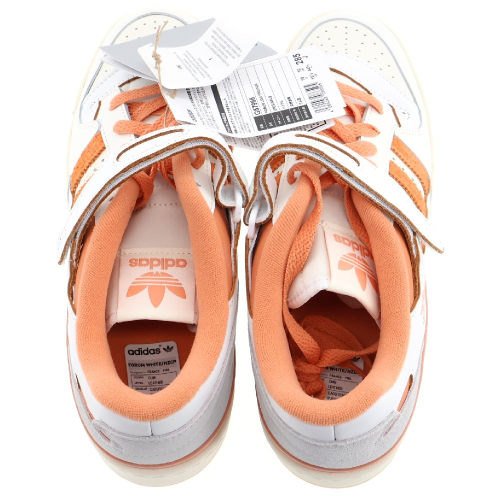 adidas(アディダス) FORUM LOW PREMIUM フォーラム プレミアム ローカットスニーカー ホワイト/オレンジ US10.5/28.5cm G57966
