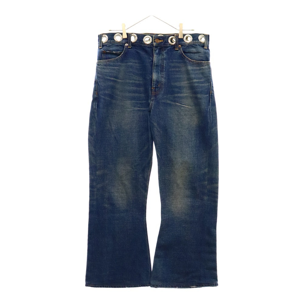 CELINE(セリーヌ) 22SS Flared Surf Pants フレア サーフ ジーンズ デニムパンツ インディゴブルー 2N660365M
