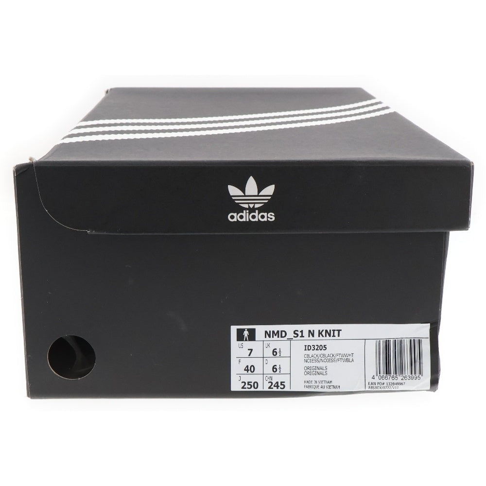 adidas(アディダス) × NEIGHBORHOOD NMD S1 N KNIT ネイバーフッド エヌエムディー エスワン ニット ローカットスニーカー ブラック US7/25cm ID3205