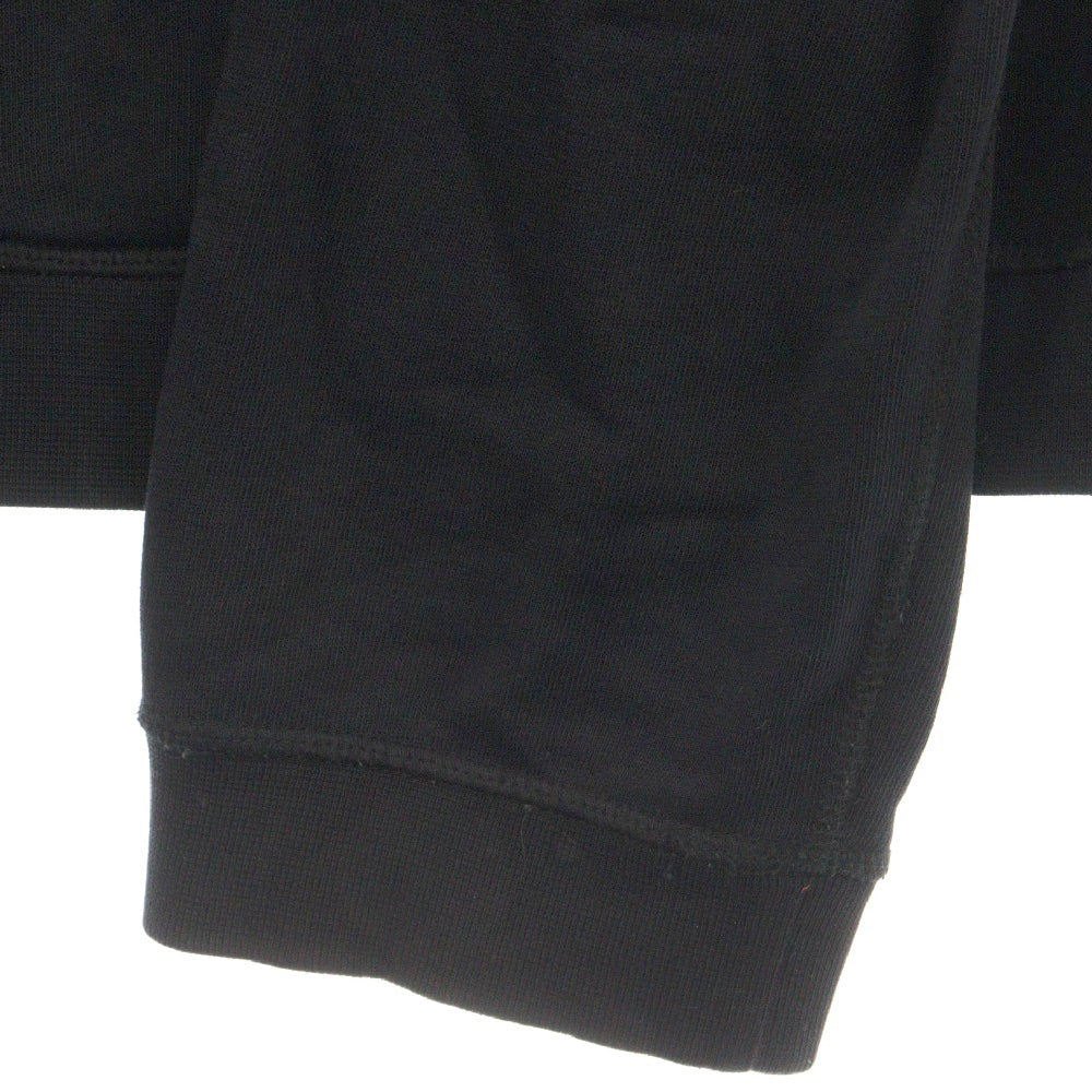 OFF-WHITE(オフホワイト) Something & Associates ロゴプリント スウェット プルオーバー パーカー ブラック OMBB034T19003049