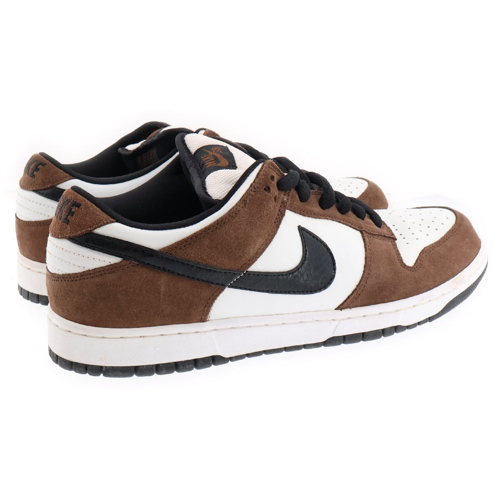 NIKE SB(ナイキエスビー) 【観賞用 2007年製】DUNK LOW PRO Trail End Brown ダンク トレイル エンド ブラウン ローカットスニーカー ブラウン/ホワイト US10.5/28.5cm 304292-102