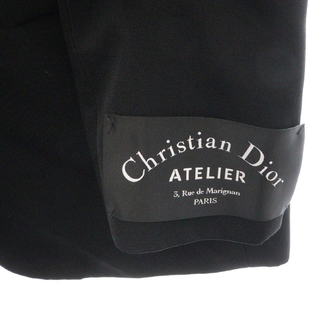 Dior HOMME(ディオールオム) 18SS Bee刺繍アトリエロゴパッチテーラードジャケット ブラック 863C236O4178