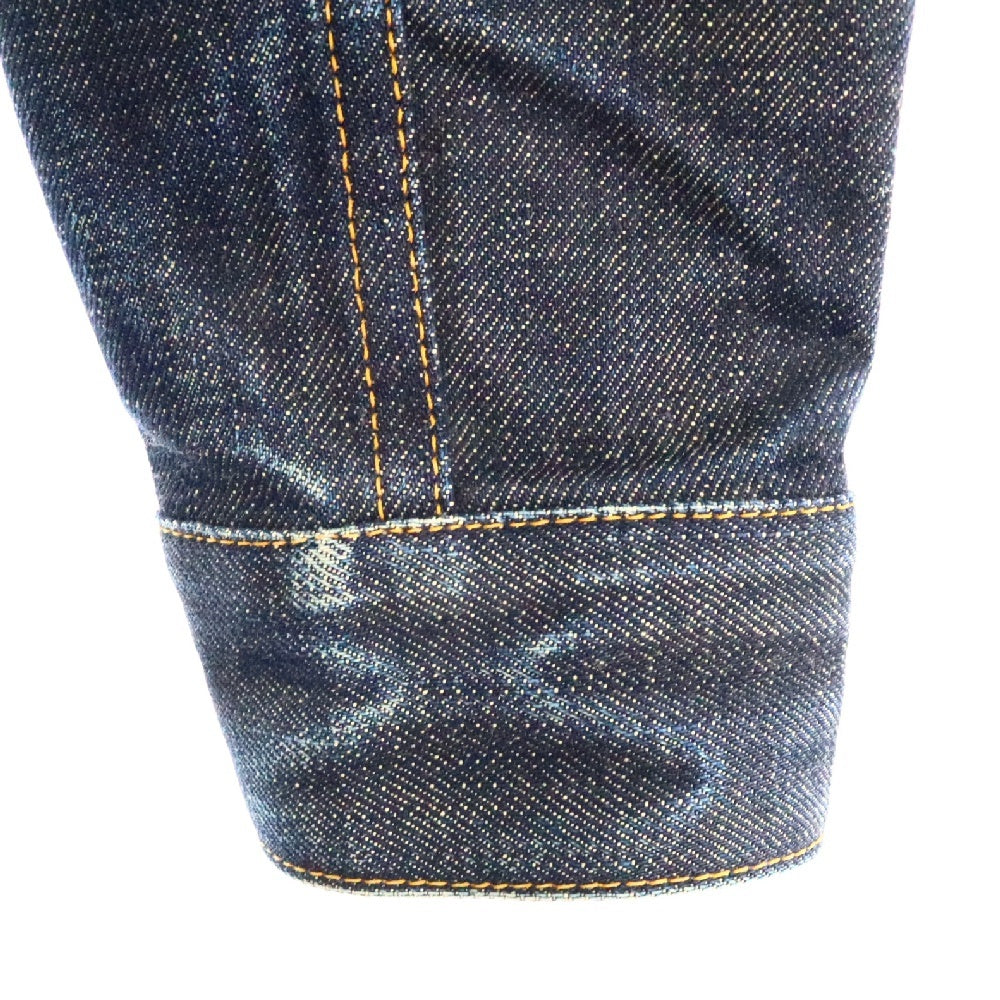 WACKO MARIA(ワコマリア) DENIM JKT バックロゴ デニム トラッカー ジャケット インディゴ