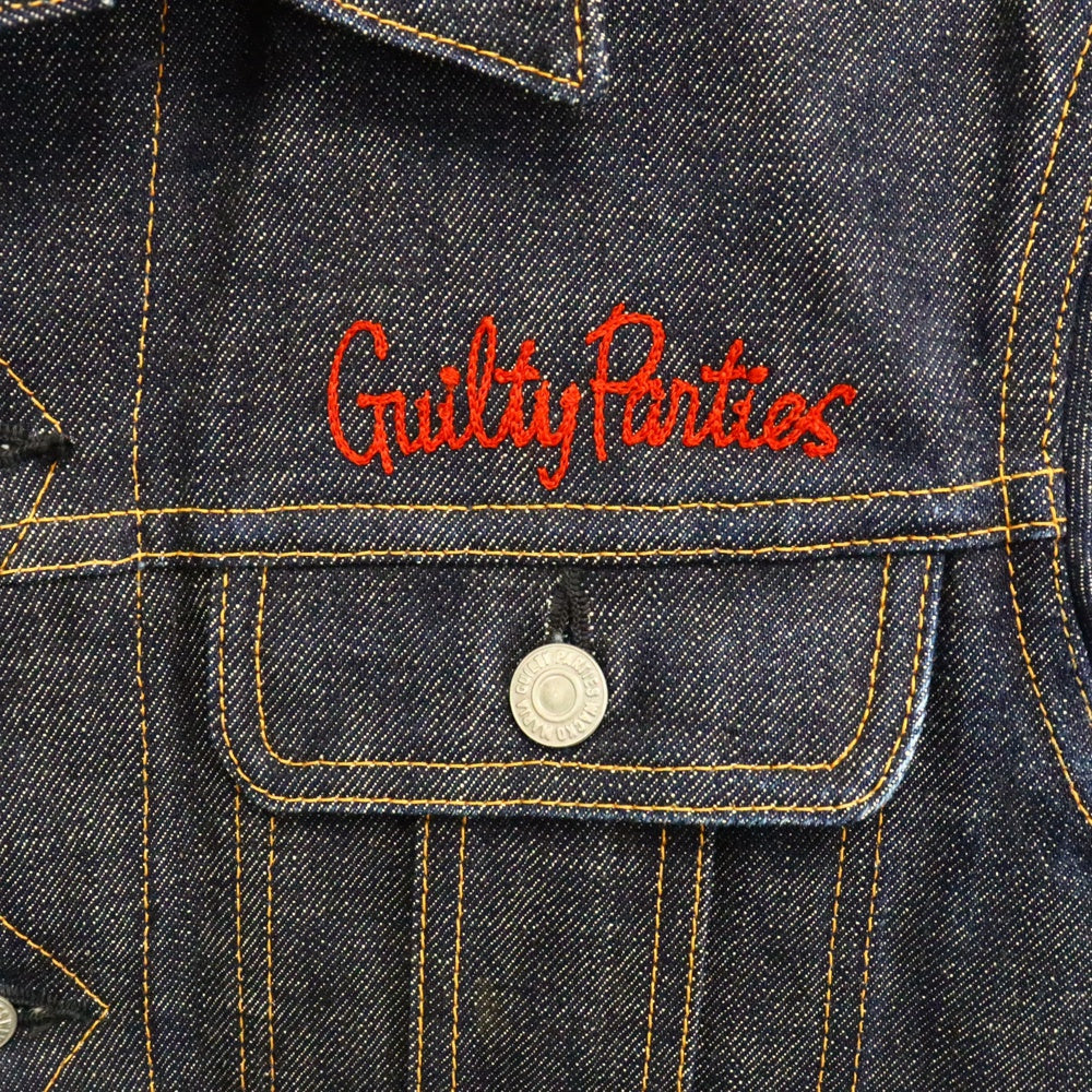 WACKO MARIA(ワコマリア) DENIM JKT バックロゴ デニム トラッカー ジャケット インディゴ