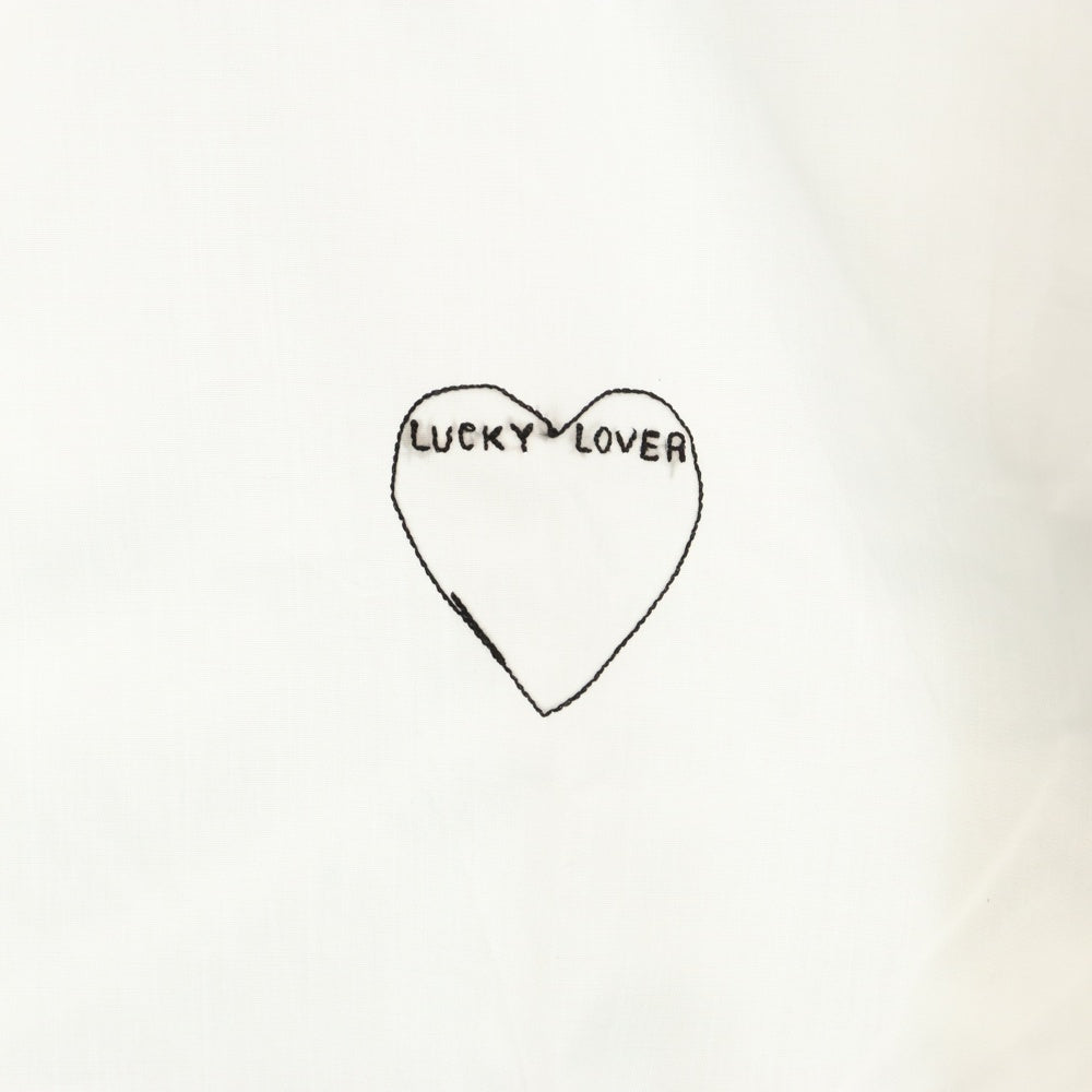 CELINE(セリーヌ) Artist Embroidered Shirt In Cotton Poplin アーティスト エンブロイダード コットン ポプリン 長袖シャツ ホワイト 2C736091F